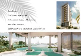 SURFERS PARADISE - NEW 4 BEDROOM PENTHOUSE APARTMENTS 25%  CONTRACOIN