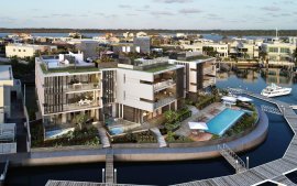 SOVEREIGN ISLANDS QLD - NEW 4 BED WATERFRONT UNITS - 30% CRYPTO