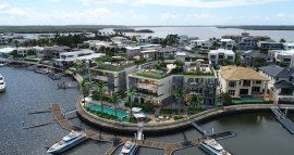 SOVEREIGN ISLANDS QLD - NEW 4 BED WATERFRONT UNITS - 30% CRYPTO