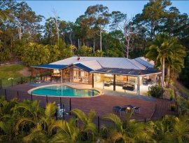 TALLEBUDGERA - 3 HOUSES ON 9 ACRES - $2.15m - 30% CONTRACOIN