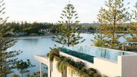 BURLEIGH HEADS QLD - "Amer" New 4 Bed Unit - $6,395,000- 25% Contracorp AUDC